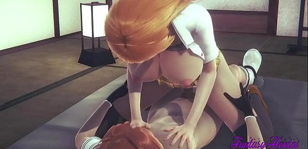  Bleach Hentai 3D - Orihime fuck and creampie in her pussy - Japanese Manga anime